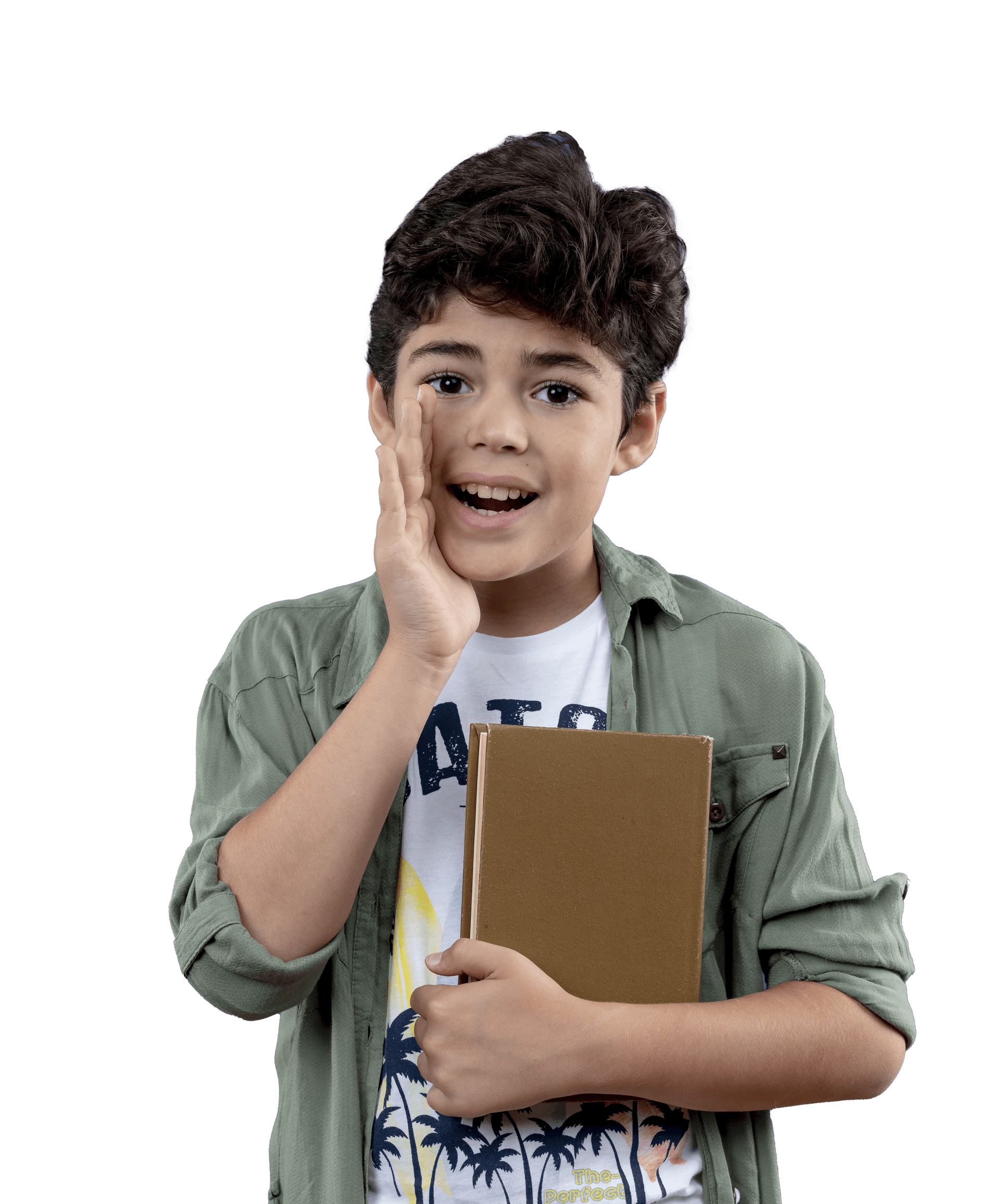 Student with a bright idea